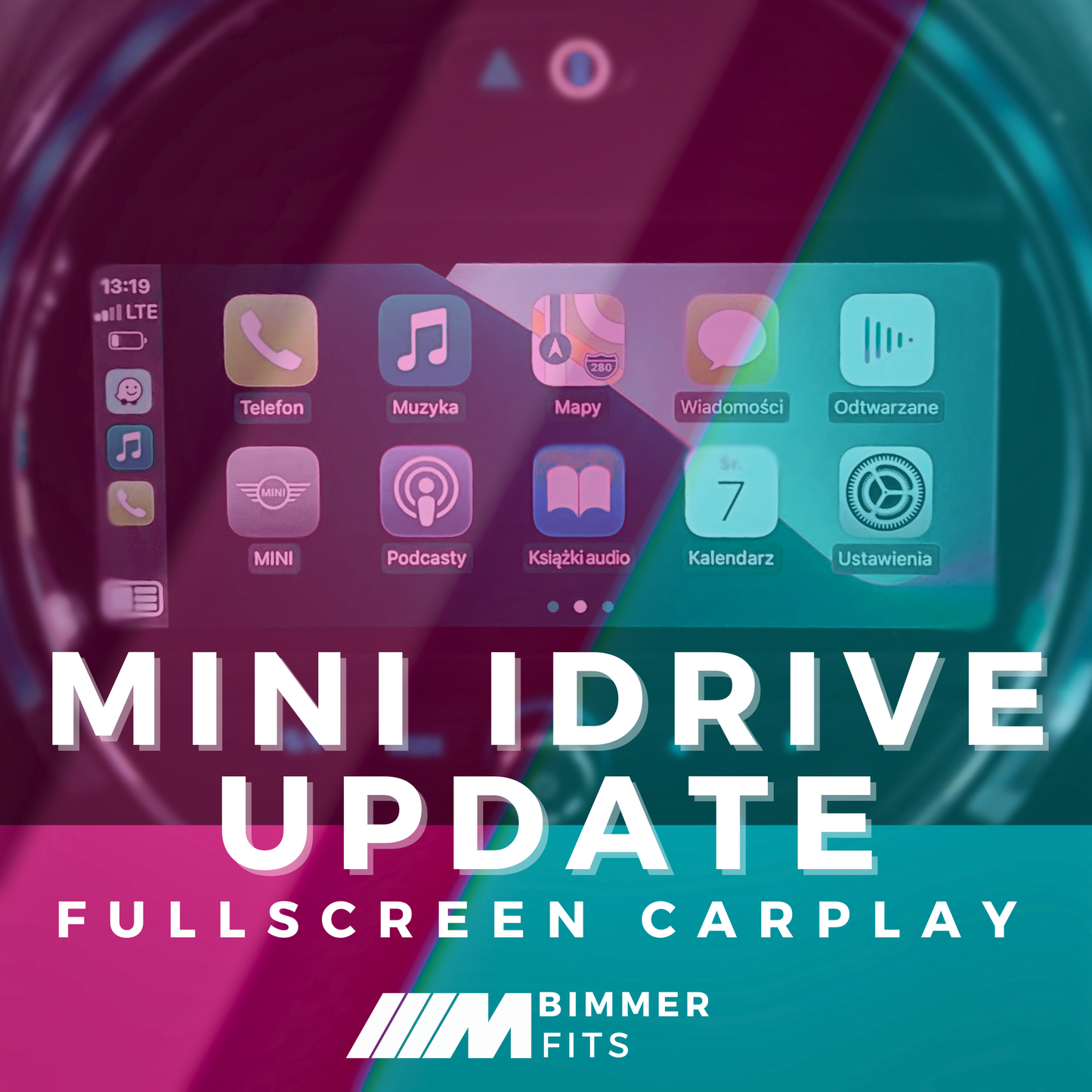 MINI iDrive Update + Apple CarPlay Fullscreen