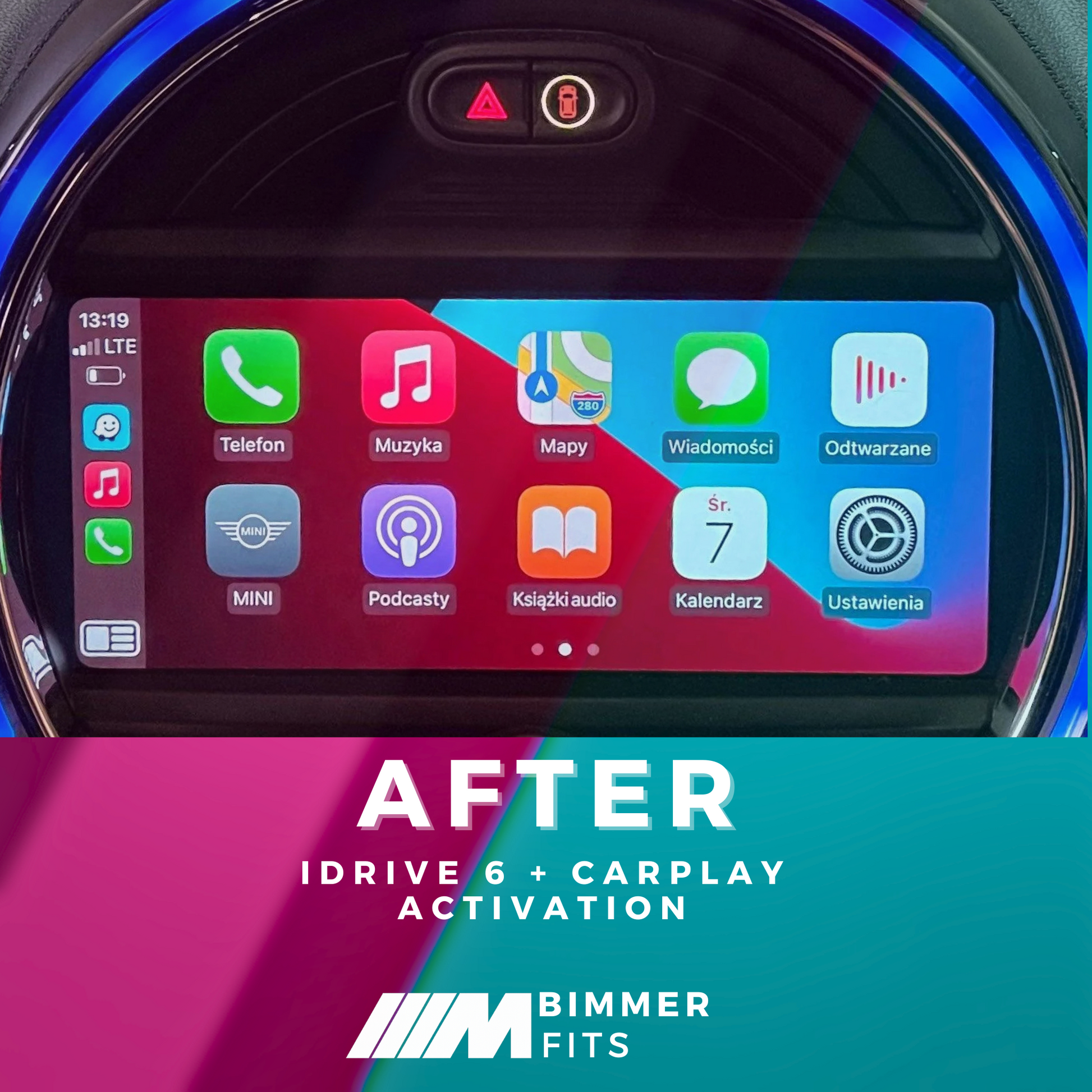 MINI iDrive Update + Apple CarPlay Fullscreen