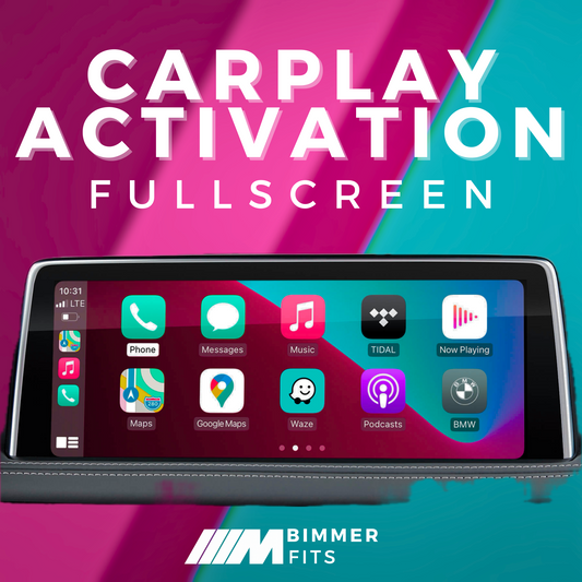 BMW CarPlay Activation + Fullscreen + Video in Motion + Android Screen Mirroring