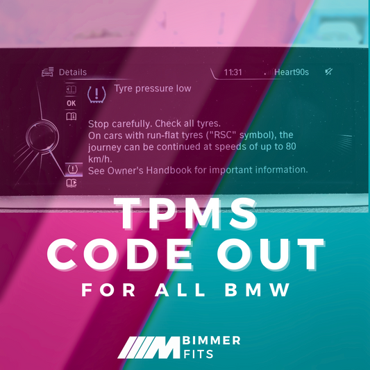 TPMS Code Out - BMW F/G Series & Toyota Supra J29