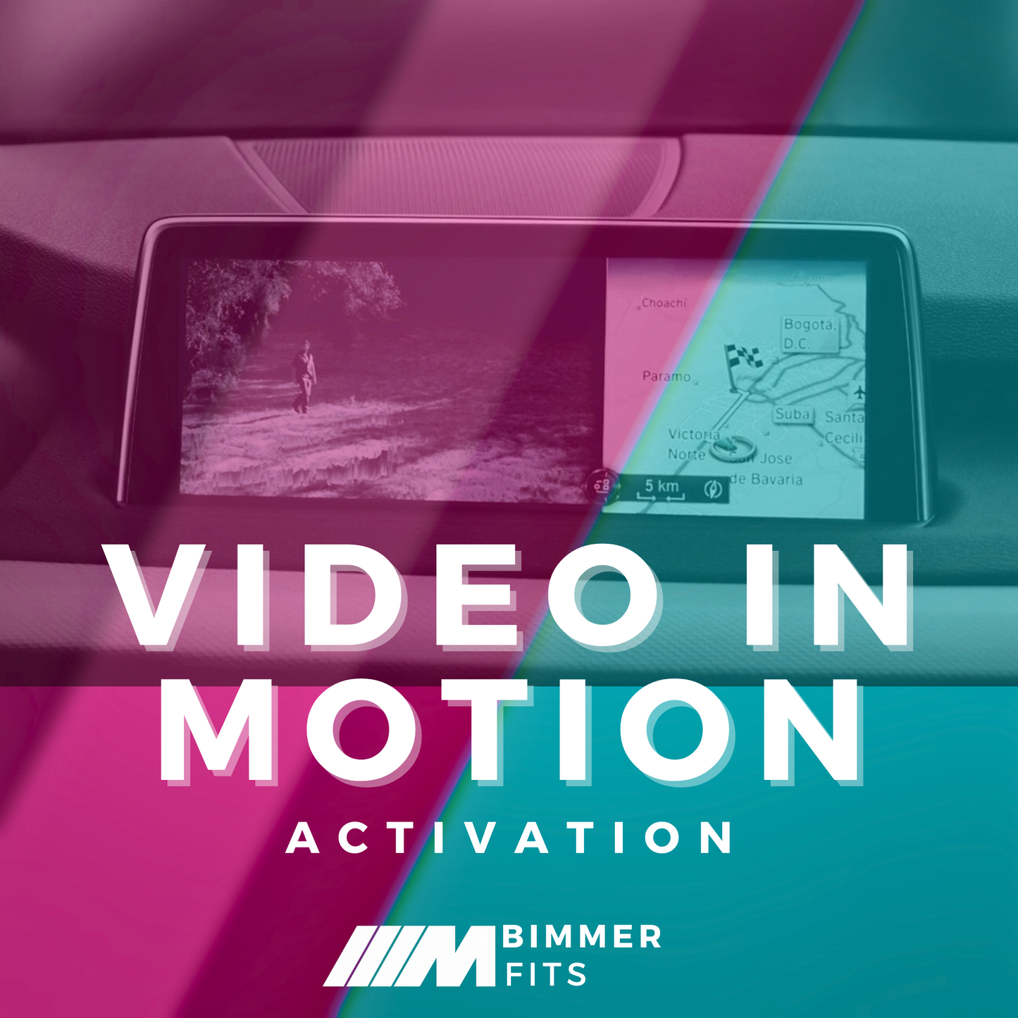 BMW iDrive 4 / 5 /6 Video in Motion activation