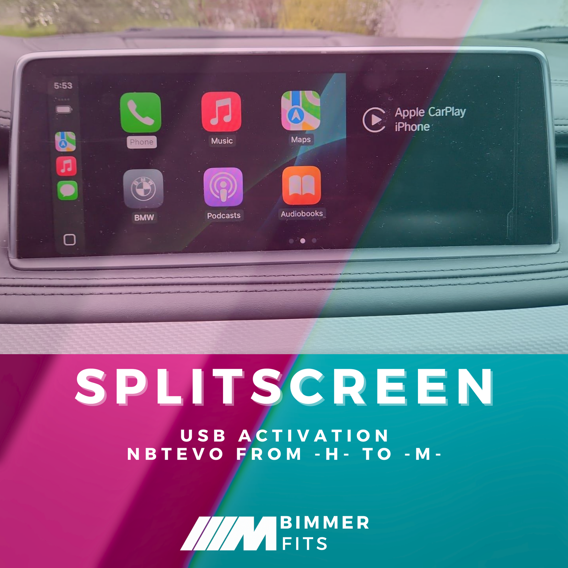 BMW CarPlay Activation + Fullscreen + Video in Motion + Android Screen Mirroring