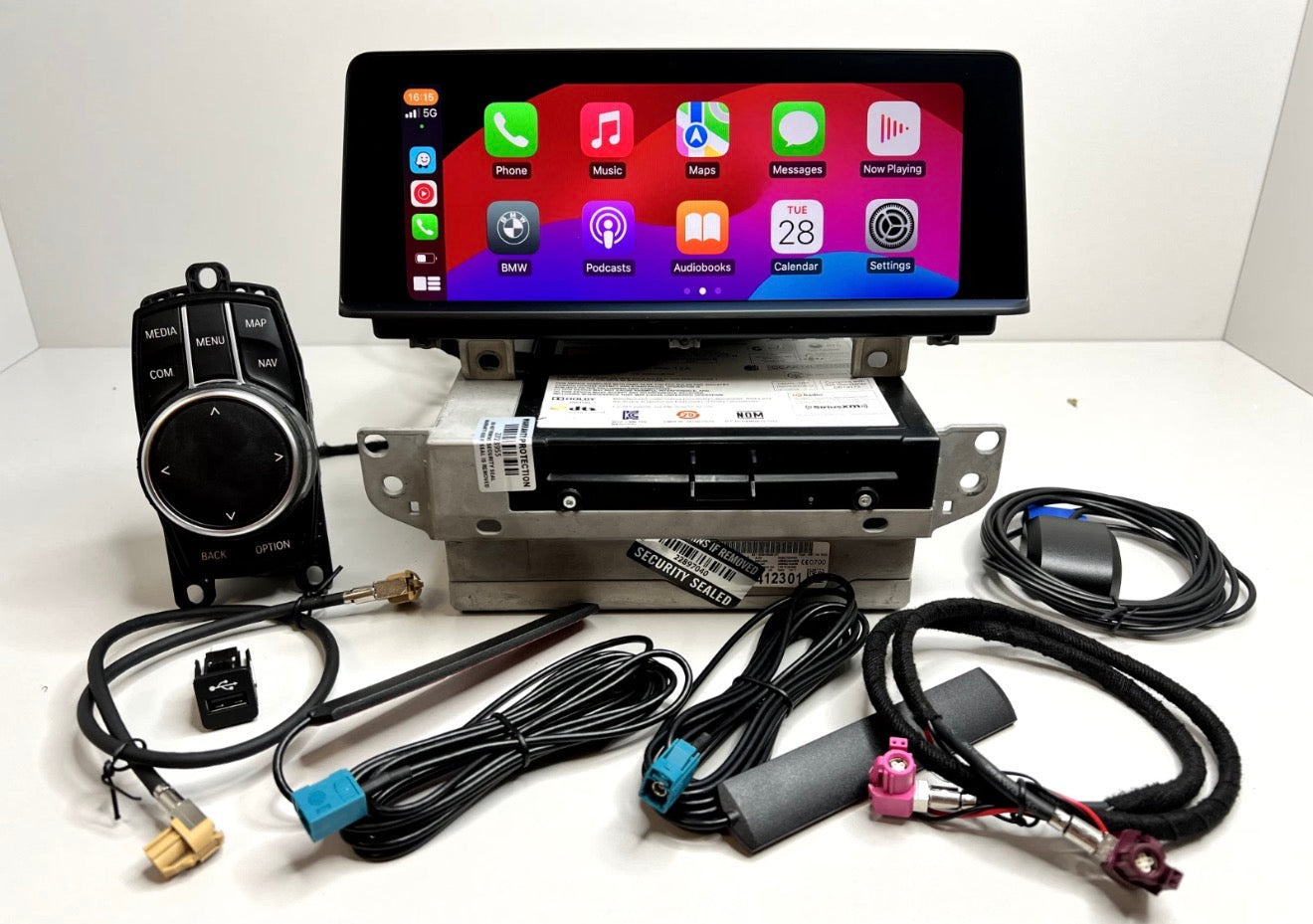 BMW OEM NBT EVO ID6 DAB + GPS Touch Screen + Apple CarPlay